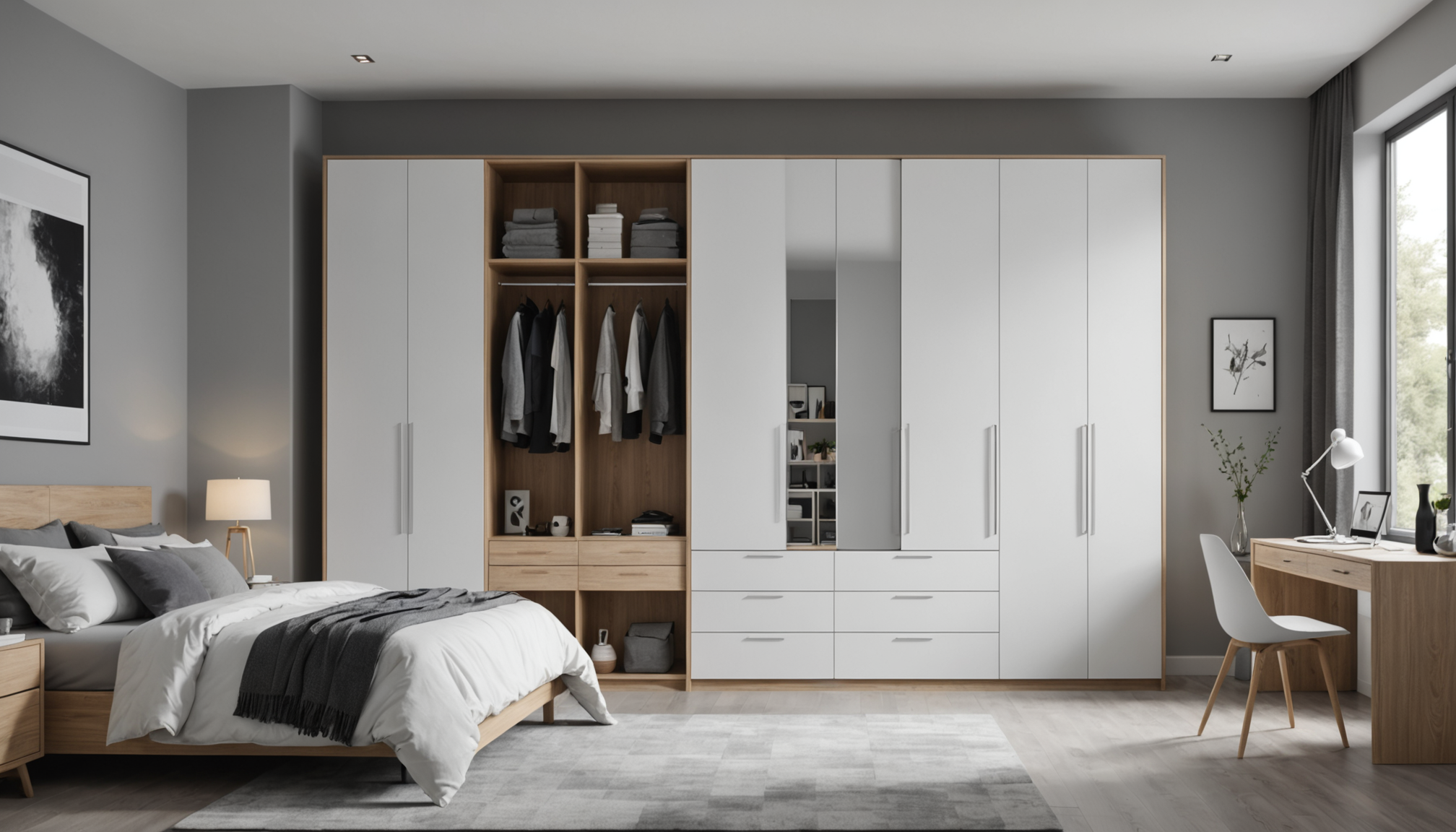 profitez d’un rangement optimal avec l’armoire ghost 4 portes, design et spacieuse, disponible chez but à seulement 147,53 €. idéale pour organiser votre intérieur avec style !