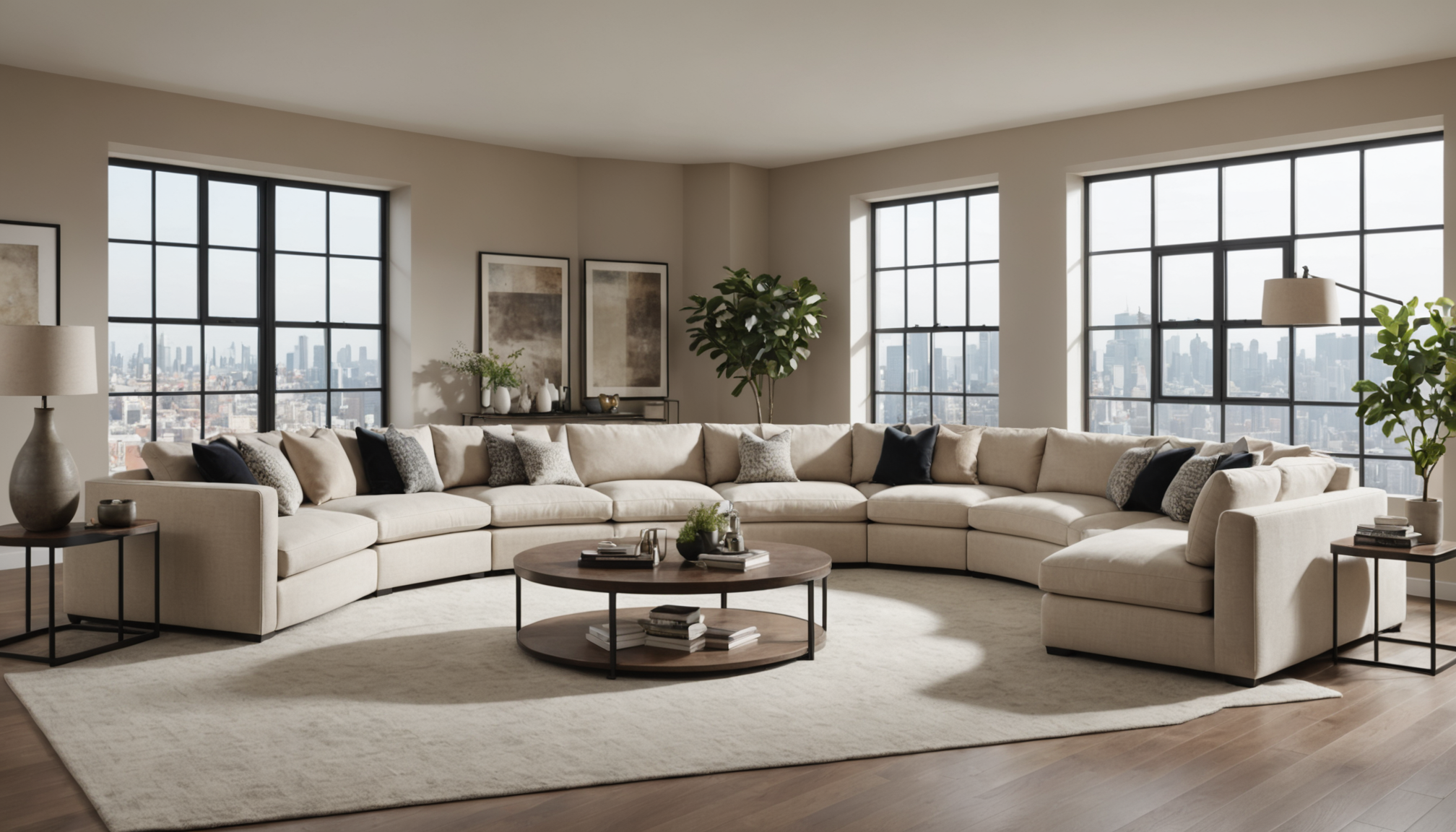 profitez d'une offre exceptionnelle chez conforama : donnez du style et du confort à votre salon avec un canapé d'angle panoramique convertible 4 places à moitié prix ! transformez votre espace pour des moments conviviaux sans vous ruiner.