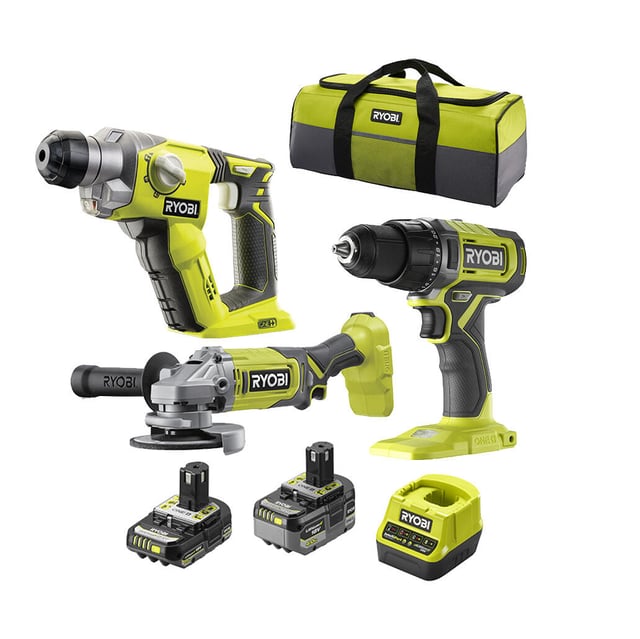 découvrez le coffret ryobi à 480 € : un ensemble d’outils électroportatifs complet, polyvalent et idéal pour tous vos travaux de bricolage. profitez d’une qualité professionnelle à prix avantageux !